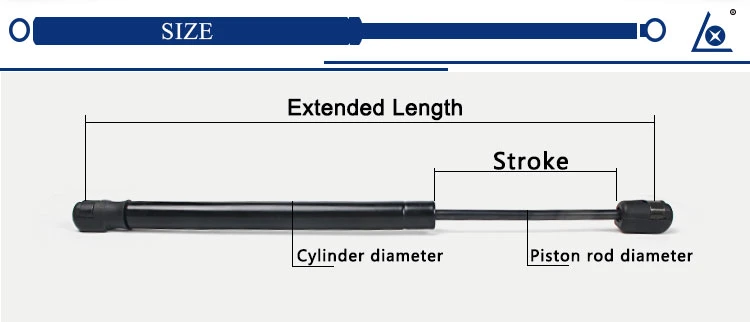 Mechanical Cylinder Gas Support Strut Lift Spring for Tool Box