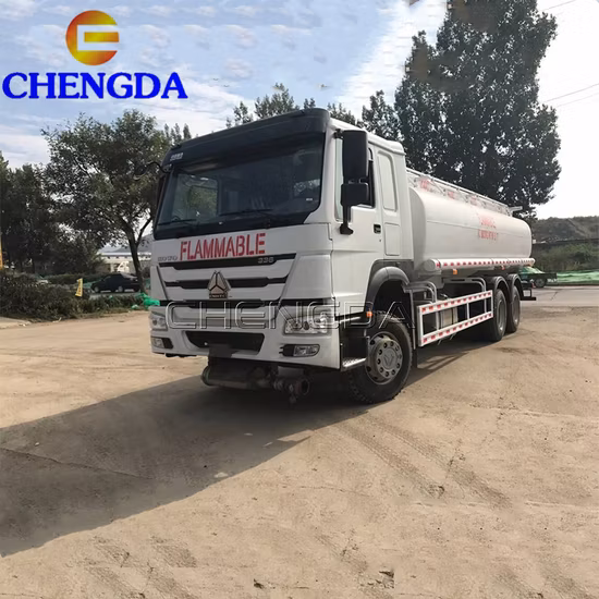 5000liters 20000liter Air Filter Sinotruk HOWO Fuel Oil Tank Truck for Sale