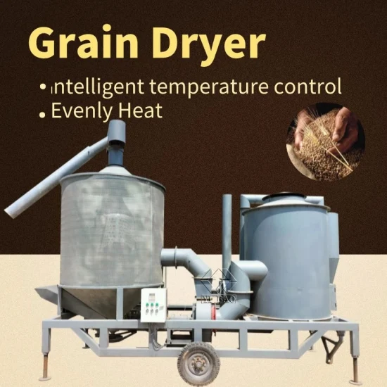 Máquina de secagem de grãos gastos com arroz pequeno com ar quente /Secador de arroz e milho de trigo /Secador de arroz nas Filipinas