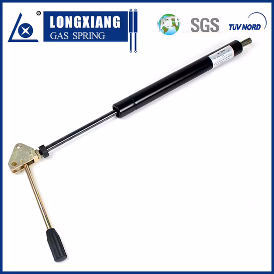 Mola de elevação de suporte de gás com chave com chave para cama médica